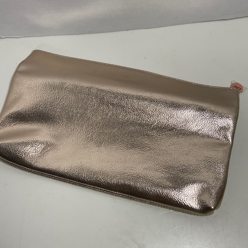 Rose Gold CHI clutch/grooming case NWOT